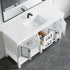 Dowell 60" Freestanding Bathroom Vanity with Single or Double Basin - Four Soft-Close Doors, One Soft-Close Drawer, One Shelf - 036 60 Series