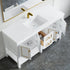 Dowell 60" Freestanding Bathroom Vanity with Single or Double Basin - Four Soft-Close Doors, One Soft-Close Drawer, One Shelf - 036 60 Series