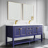 Dowell 72" Freestanding Bathroom Vanity with Double Basin - Four Soft-Close Doors, One Soft-Close Drawer, One Shelf - 036 72 Series