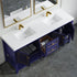 Dowell 72" Freestanding Bathroom Vanity with Double Basin - Four Soft-Close Doors, One Soft-Close Drawer, One Shelf - 036 72 Series