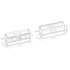 Dowell 72" Freestanding Bathroom Vanity with Double Basin - Four Soft-Close Doors, One Soft-Close Drawer, One Shelf - 036 72 Series