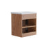 Dowell 037 Series 30" Bathroom Vanity with Single Basin Soft-Close Doors Two Shelves