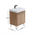 Dowell 037 Series 24" Bathroom Vanity with Single Basin Soft-Close Doors Two Shelves