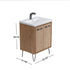 Dowell 037 Series 24" Bathroom Vanity with Single Basin Soft-Close Doors Two Shelves