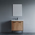 Dowell 037 Series 30" Bathroom Vanity with Single Basin Soft-Close Doors Two Shelves