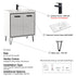 Dowell 037 Series 30" Bathroom Vanity with Single Basin Soft-Close Doors Two Shelves