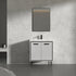 Dowell 037 Series 30" Bathroom Vanity with Single Basin Soft-Close Doors Two Shelves