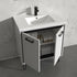 Dowell 037 Series 30" Bathroom Vanity with Single Basin Soft-Close Doors Two Shelves