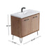 Dowell 037 Series 36" Bathroom Vanity with Single Basin Soft-Close Doors Two Shelves