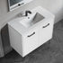 Dowell 037 Series 36" Bathroom Vanity with Single Basin Soft-Close Doors Two Shelves