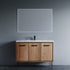 Dowell 037 Series 48" Bathroom Vanity with Single Basin Soft-Close Doors Four Shelves