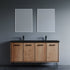 Dowell 037 Series 60" Bathroom Vanity with Single Basin Soft-Close Doors Four Shelves