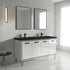 Dowell 037 Series 60" Bathroom Vanity with Single Basin Soft-Close Doors Four Shelves