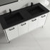 Dowell 037 Series 60" Bathroom Vanity with Single Basin Soft-Close Doors Four Shelves