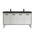 Dowell 037 Series 60" Bathroom Vanity with Single Basin Soft-Close Doors Four Shelves