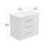 Dowell 30" Wall-Mounted/Floating Bathroom Vanity with Single Basin - Two Soft-Close Drawers - 041 30  Series