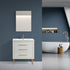 Dowell 30" Wall-Mounted/Floating Bathroom Vanity with Single Basin - Two Soft-Close Drawers - 041 30  Series