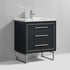 Dowell 30" Wall-Mounted/Floating Bathroom Vanity with Single Basin - Two Soft-Close Drawers - 041 30  Series
