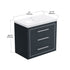 Dowell 30" Wall-Mounted/Floating Bathroom Vanity with Single Basin - Two Soft-Close Drawers - 041 30  Series