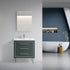 Dowell 30" Wall-Mounted/Floating Bathroom Vanity with Single Basin - Two Soft-Close Drawers - 041 30  Series