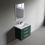 Dowell 30" Wall-Mounted/Floating Bathroom Vanity with Single Basin - Two Soft-Close Drawers - 041 30  Series