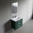 Dowell 30" Wall-Mounted/Floating Bathroom Vanity with Single Basin - Two Soft-Close Drawers - 041 30  Series