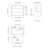 Dowell 30" Wall-Mounted/Floating Bathroom Vanity with Single Basin - Two Soft-Close Drawers - 041 30  Series
