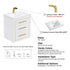 Dowell 24" Wall-Mounted/Floating Bathroom Vanity with Single Basin - Two Soft-Close Drawers - 041 24  Series