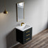 Dowell 24" Wall-Mounted/Floating Bathroom Vanity with Single Basin - Two Soft-Close Drawers - 041 24  Series