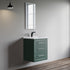 Dowell 24" Wall-Mounted/Floating Bathroom Vanity with Single Basin - Two Soft-Close Drawers - 041 24  Series