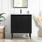 Dowell 36 Inch Bathroom Vanity with Sink Combo,Freestanding Bathroom Sink Cabinet with Ceramic Basin 2 Soft Closing Doors Wood Sink Vanity,Adjustable Shelves - 042 36 Series