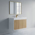 Dowell 48" Wall-Mounted or Freestanding Bathroom Vanity Set-White Assembled Vanity Base with 3 Soft-Close Doors & White Resin Single Basin Sink - 057 48 Series