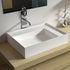 Dowell 24" Bathroom Basin Stand Black Pedestal - 7003 Series
