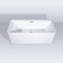 Dowell 59" Freestanding Acrylic Rectangle Bathtub - 55 Gallon Capacity - 073 5928 Series