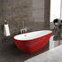 Dowell 63" Freestanding Acrylic Teardrop Bathtub - 60 Gallon Capacity - 074 Series