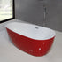 Dowell 63" Freestanding Acrylic Teardrop Bathtub - 60 Gallon Capacity - 074 Series