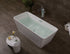 Dowell 58-3/4" Freestanding Stone Resin Rectangle Bathtub - 60 Gallon Capacity - 076 Series