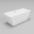 Dowell 58-3/4" Freestanding Stone Resin Rectangle Bathtub - 60 Gallon Capacity - 076 Series