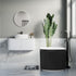 Dowell 59" Freestanding Fluted Acrylic Oval Bathtub - 60 Gallon Capacity - 081 5930 Series