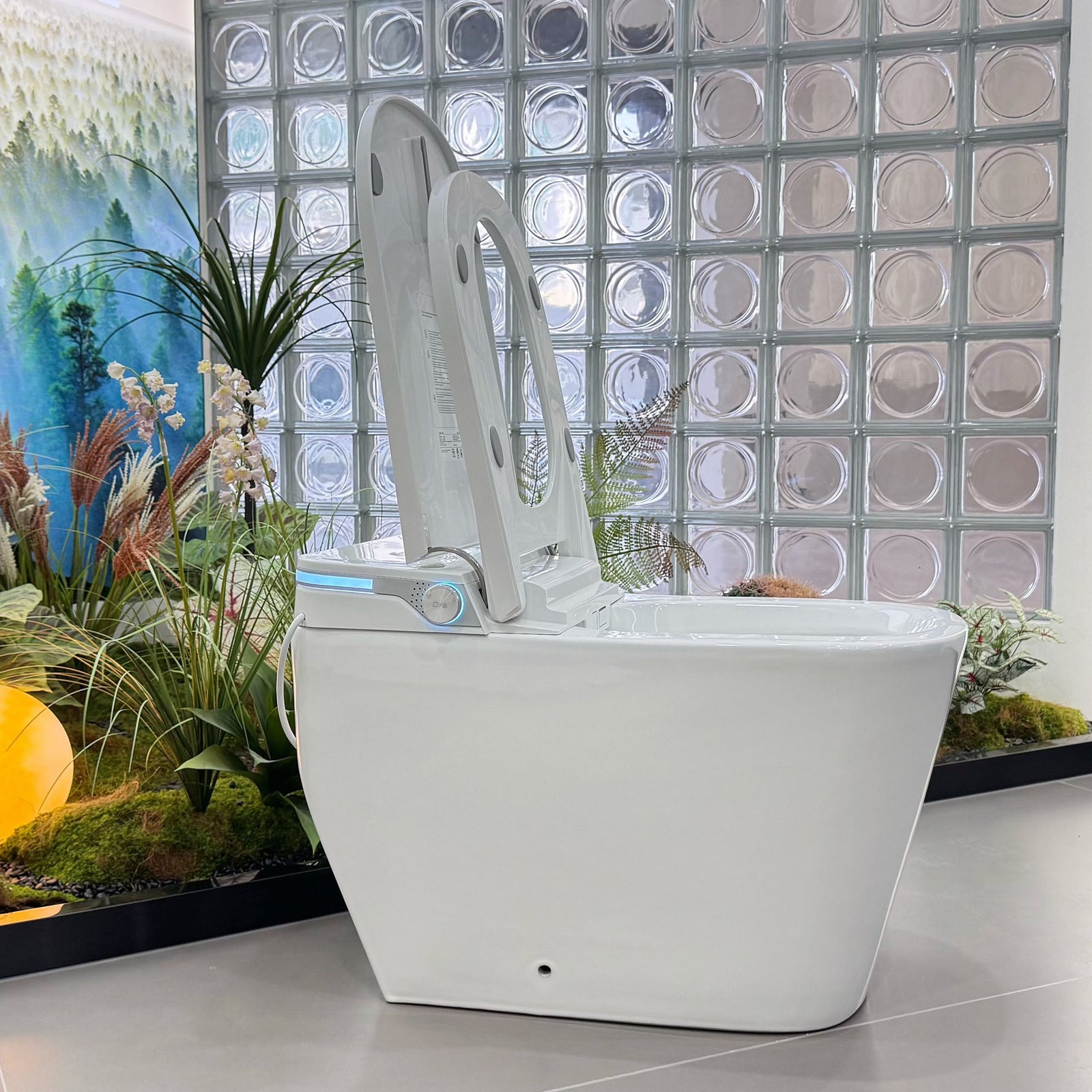 Dowell Smart Toilet With water tank, Auto cover open/close, No water pressure limitation,Whisper-quiet flushing - 093 Series