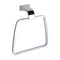 Dowell 7-1/2" Wall-Mounted Towel Ring - Brass with Chrome Finish - 1002 06 Series