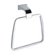 Dowell 7-1/2" Wall-Mounted Towel Ring - Brass with Chrome Finish - 1002 06 Series