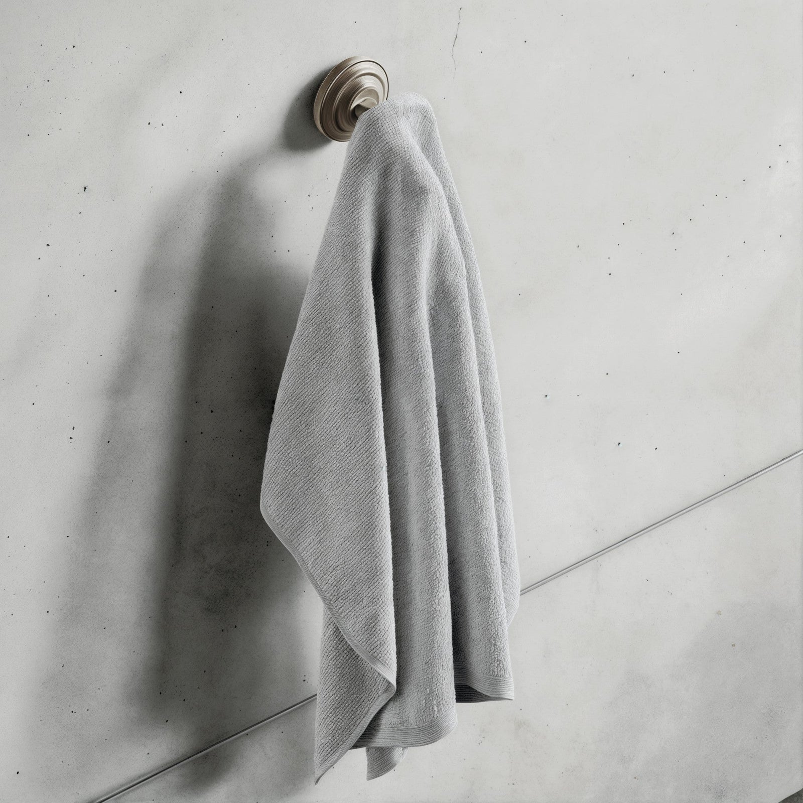 Dowell 4-Piece Bathroom Accessory Set- Rounded Design - Bath Towel Bar, Hand Towel Ring, Toilet Paper Holder, Towel/Robe Hook - 1003 41 Series