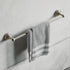 Dowell 4-Piece Bathroom Accessory Set- Rounded Design - Bath Towel Bar, Hand Towel Ring, Toilet Paper Holder, Towel/Robe Hook - 1003 41 Series