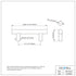 Dowell Cabinet Handle, Stainless Steel/Aluminum Construction Bar Plulls 3001 Series