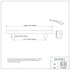Dowell Cabinet Handle, Stainless Steel/Aluminum Construction Bar Plulls 3001 Series