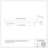 Dowell Cabinet Handle, Stainless Steel/Aluminum Construction Bar Plulls 3001 Series