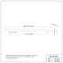 Dowell Cabinet Handle, Stainless Steel/Aluminum Construction Bar Plulls 3001 Series