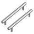 Dowell Cabinet Handle, Stainless Steel/Aluminum Construction Bar Plulls 3001 Series