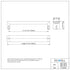 Dowell Cabinet Handle, Zinc Alloy Bar Pulls, 3007 Series